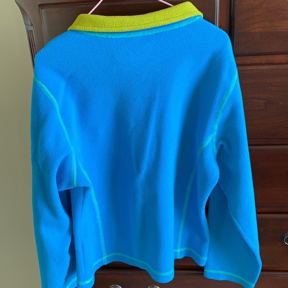LL Bean poly quarter zip fleece - girls S/8 - Picture 7 of 9